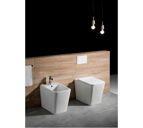 Биде напольное Aquanet Libra New 560х370х400 мм AQ1266N-00