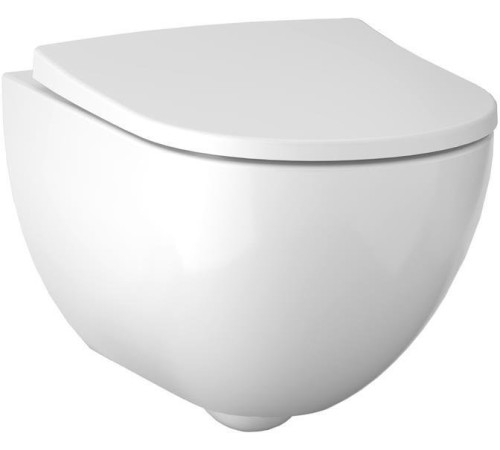 Унитаз подвесной Geberit Acanto Rimfree 510х355 мм белый 500.600.01.2