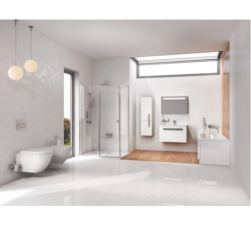 Унитаз подвесной RAVAK Uni Chrome белый X01516