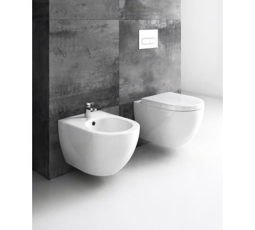 Унитаз подвесной RAVAK Uni Chrome белый X01516