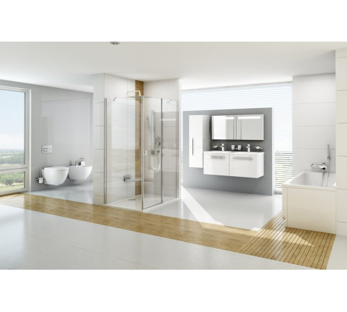 Унитаз подвесной RAVAK Uni Chrome белый X01516