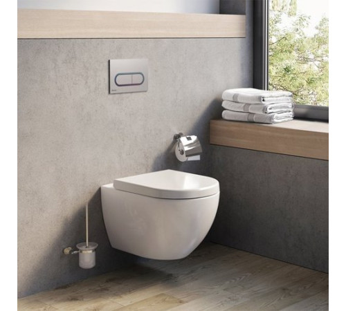 Унитаз подвесной RAVAK Uni Chrome белый X01516