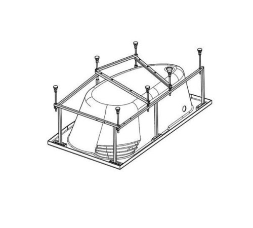 Монтажный комплект для ванны Triton Эдера 170х110 см 1.WH11.2.426