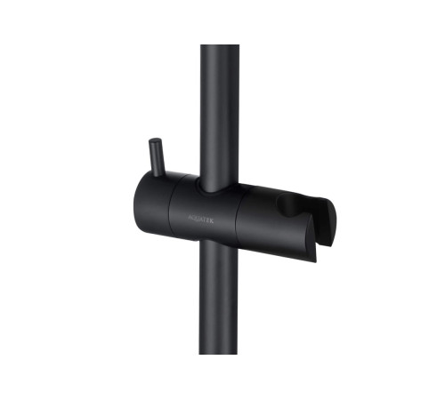 Душевая штанга Aquatek Вега матовый черный AQ2000MB