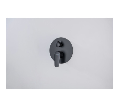 Душевой комплект 4 в 1 Aquanet Betta 3 режима матовый черный AQ1173MB