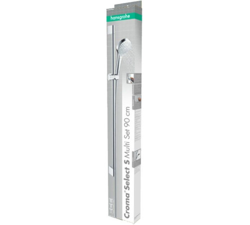 Душевой гарнитур Hansgrohe Croma Select S Multi 90 см белый/хром 26570400