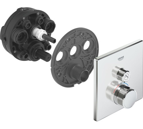 Термостат для душа GROHE Grohtherm SmartControl внешняя часть на 1 выход хром 29123000