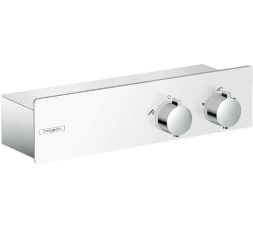 Термостатический смеситель для душа hansgrohe ShowerTablet 350 белый/хром 13102400