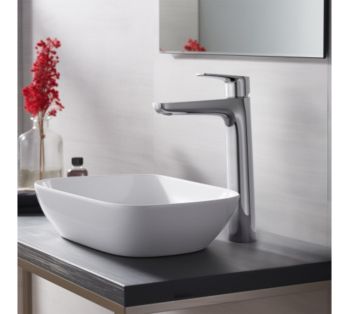 Смеситель для раковины Aquanet Бетта высокий 230 мм хром AQ1104CR