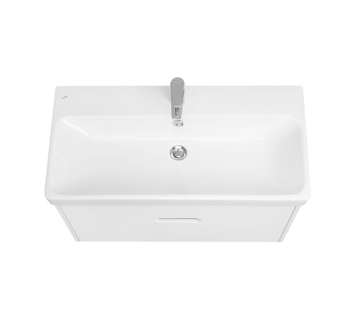 Комплект мебели для ванной Aquaton Оливия 90 Белый матовый с раковиной Адриана 90 1A2544K0OL010