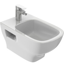 Биде подвесное Jacob Delafon Struktura 54х34 см с отверстием под смеситель белый EMC0002-00