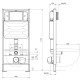 Инсталляция с унитазом AQUATEK Европа 4 в 1 рама Standard INS-0000012 кнопка KDI-0000017 унитаз AQ1106-00 cmp017