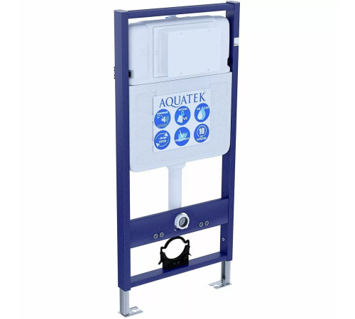 Система инсталляции для унитаза Aquatek Standart 50 со звукоизоляцией INS-0000012