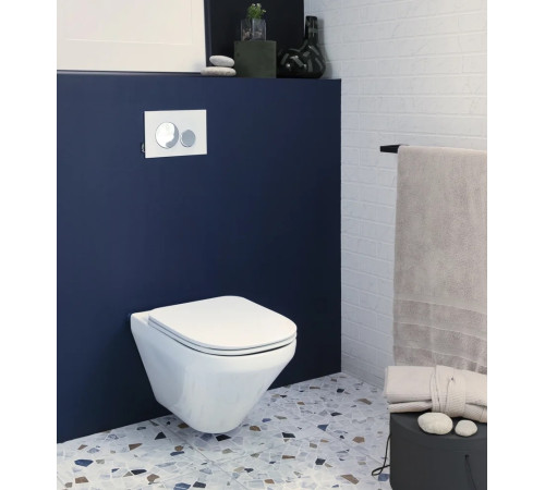 Унитаз с инсталляцией 40 см Jacob Delafon Modern Life сиденье тонкое микролифт E21774RU-00