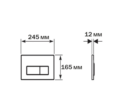 Инсталляция с унитазом AQUATEK Европа 4 в 1 рама INS-0000017 кнопка KDI-0000013 унитаз AQ1106L-00 New-013