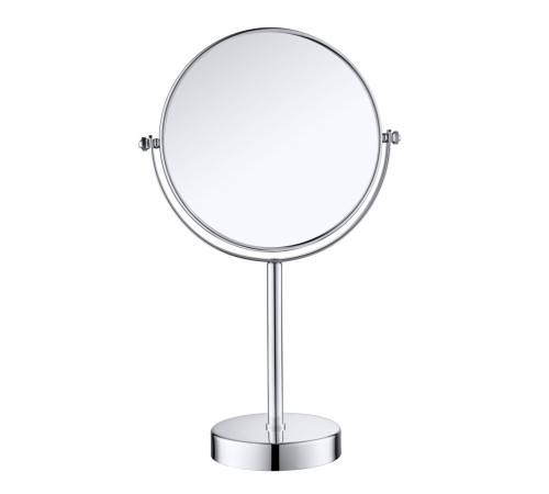 Зеркало косметическое настольное Aquanet 3x увеличение хром AQ4913CR