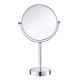 Зеркало косметическое настольное Aquanet 3x увеличение хром AQ4913CR