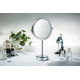 Зеркало косметическое настольное Aquanet 3x увеличение хром AQ4913CR