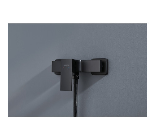 Смеситель для душа Aquanet Libra черный матовый AQ1660MB