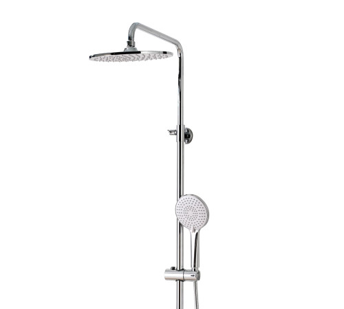 Душевая система со смесителем для душа Aquatek Ника 250 мм хром AQ2860CR