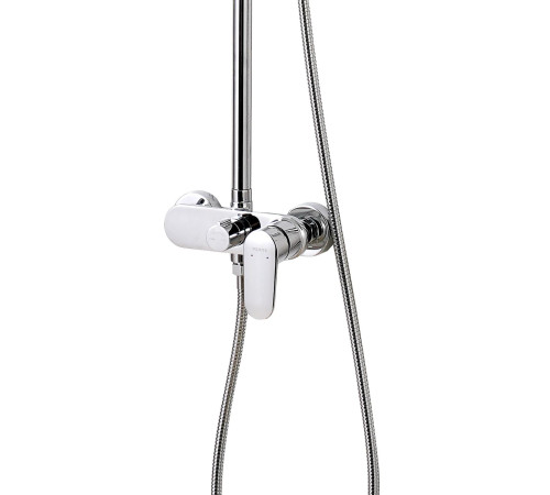 Душевая система со смесителем для душа Aquatek Ника 250 мм хром AQ2860CR