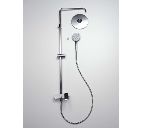 Душевая система со смесителем для душа Aquatek Ника 250 мм хром AQ2860CR