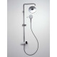 Душевая система со смесителем для душа Aquatek Ника 250 мм хром AQ2860CR