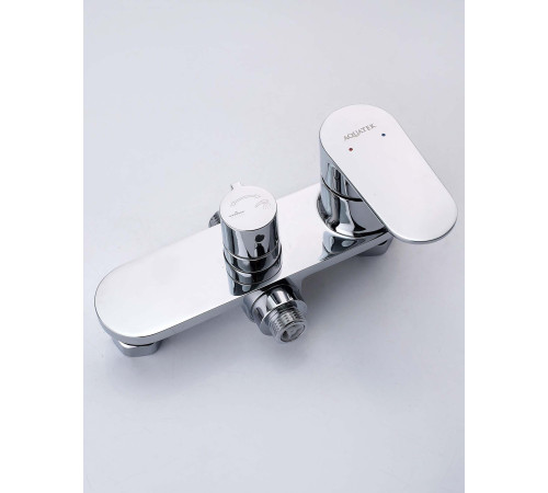 Душевая система со смесителем для душа Aquatek Ника 250 мм хром AQ2860CR