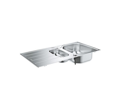 Кухонная мойка GROHE K200 60-S 96.5x50 см нержавеющая сталь 31564SD1