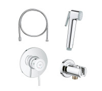 Готовый комплект для гигиенического душа GROHE BauClassic со встраиваемым смесителем хром 129186