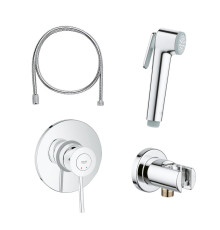 Готовый комплект для гигиенического душа GROHE BauClassic со встраиваемым смесителем хром 129186
