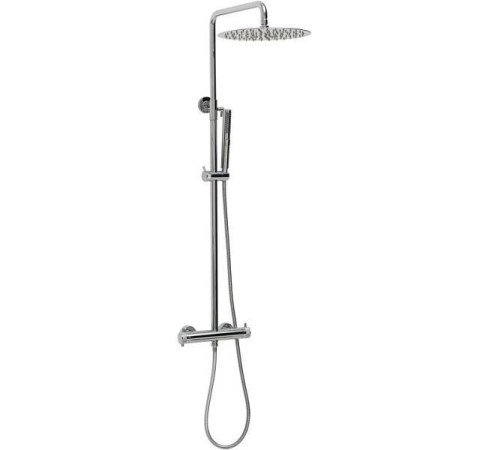 Душевая стойка Allen Brau Fantasy с термостатом и верхним душем 30 см хром 5.11001-00