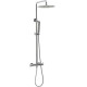 Душевая стойка Allen Brau Fantasy с термостатом и верхним душем 30 см хром 5.11001-00