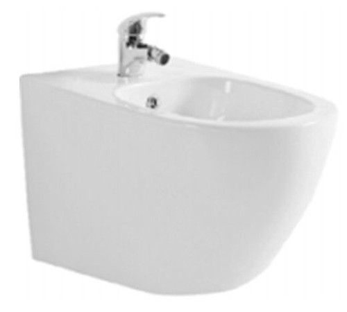 Биде подвесное Splendy Light 365х525х320 мм белый матовый LI10852V1WM