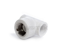 Тройник комбинированный Fusitek PP-R 25 мм x 3/4 ВР FT04004