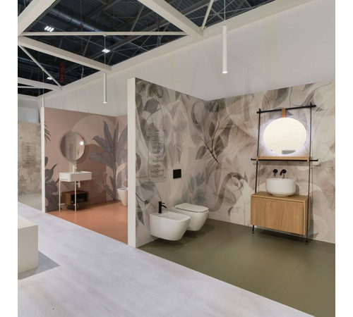 Биде подвесное Simas Juniper 53.5x37x32 см 1 отверстие белый глянец JU19bi