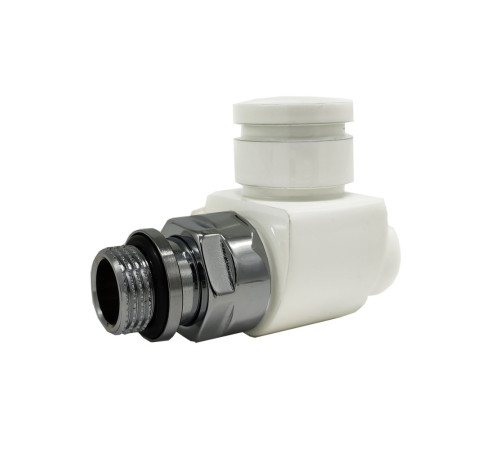 Вентиль запорный SR Rubinetterie Prestige & Minimal прямой 1/2 белый 0354-1500VC0A