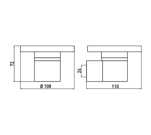 Мыльница emco System2 прозрачное стекло подвесная хром 3530 001 00