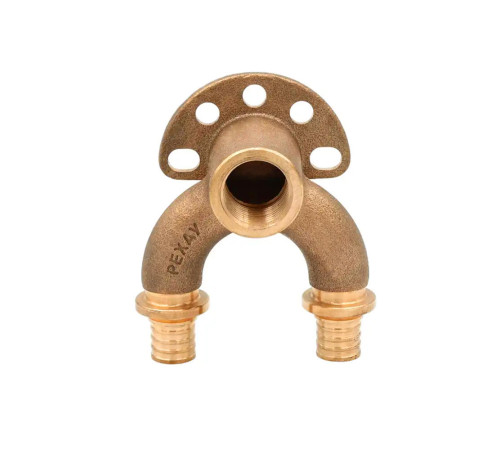 Угольник настенный проточный REHAU RAUTITAN RX+ 16/16-Rp 1/2 короткий 14564033001