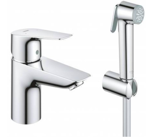 Смеситель для раковины Grohe BauEdge с гигиеническим душем 23757001