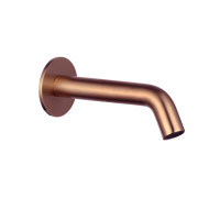 Излив встраиваемый AQUAMET 110-180 мм латунь медь шлифованная AQM8302BC