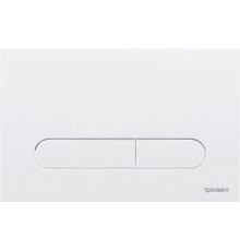 Клавиша смыва Duravit DuraSystem для унитаза 230х150.5 мм белый WD5009011000/WF5100011010