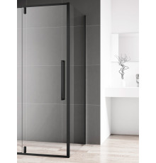 Боковая панель Aquanet 800х1950 мм стекло 6 мм черный профиль AQM7111-2