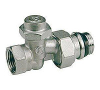 Клапан радиаторный ручной прямой Giacomini R715TG 3/4 ВН R715X034