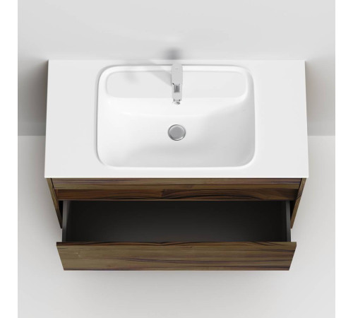 База под раковину AM.PM Func 100 см с нишей и 1 ящиком дуб крафт M8FFUX1001OF