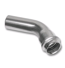 Отвод Sanha NiroPress 316L 45° 22 мм ВПр-НПр 69040223