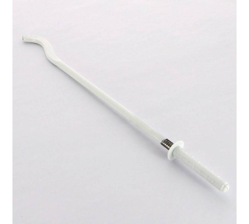 Кронштейн для радиатора Uni-Fitt штыревой плоский эмалированный с дюбелем 10х300 мм 870W1030