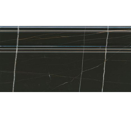 Плинтус Kerama Marazzi Греппи черный обрезной 20х40 см FME008R