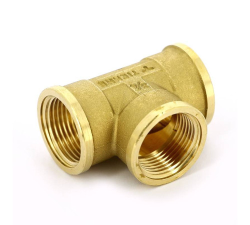 Тройник латунный Tiemme 3/4 ВР 1500009