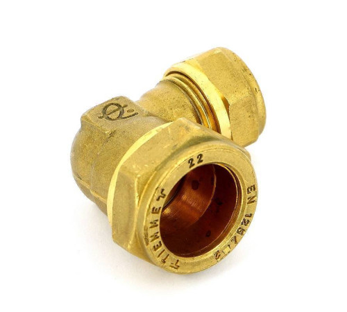 Угол обжимной Tiemme 22х15 мм 1000054